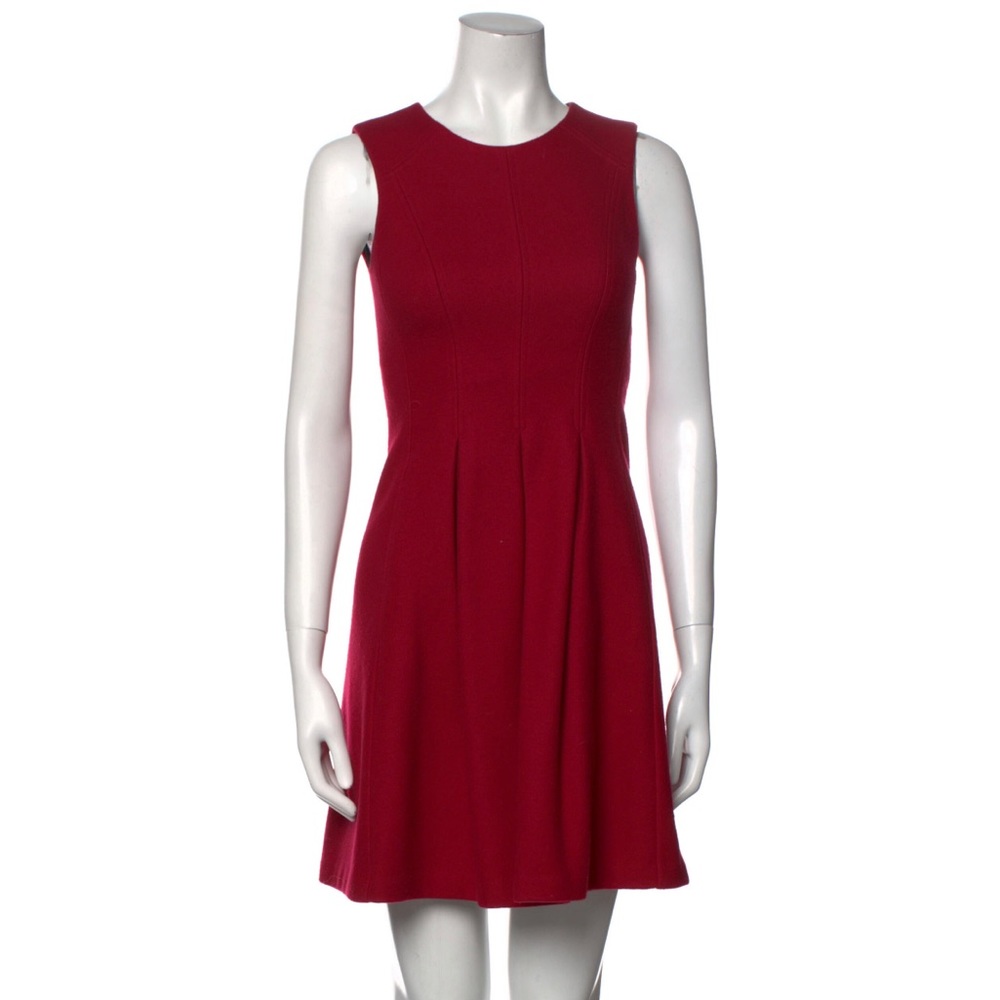 Theory wool mini a line dress NWOT